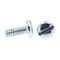 Prime-Line Sheet Metal Screw Thred Cut Pan Head Sltd Dr No. 10-24 X 1/2in Zinc Plated Steel 50PK 9167216 - alternate 4
